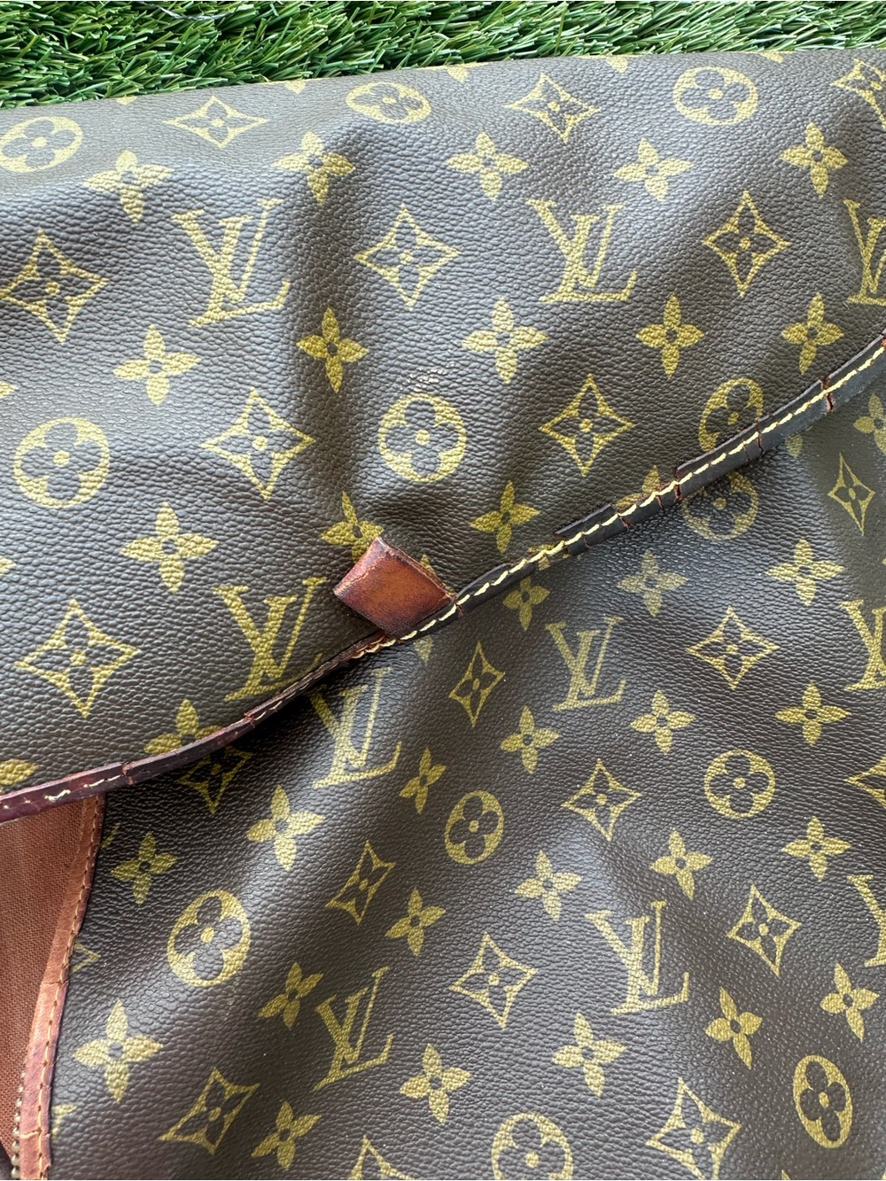 Louis vuitton garment bag 1970’s vintage to repair - Picture 11 of 16